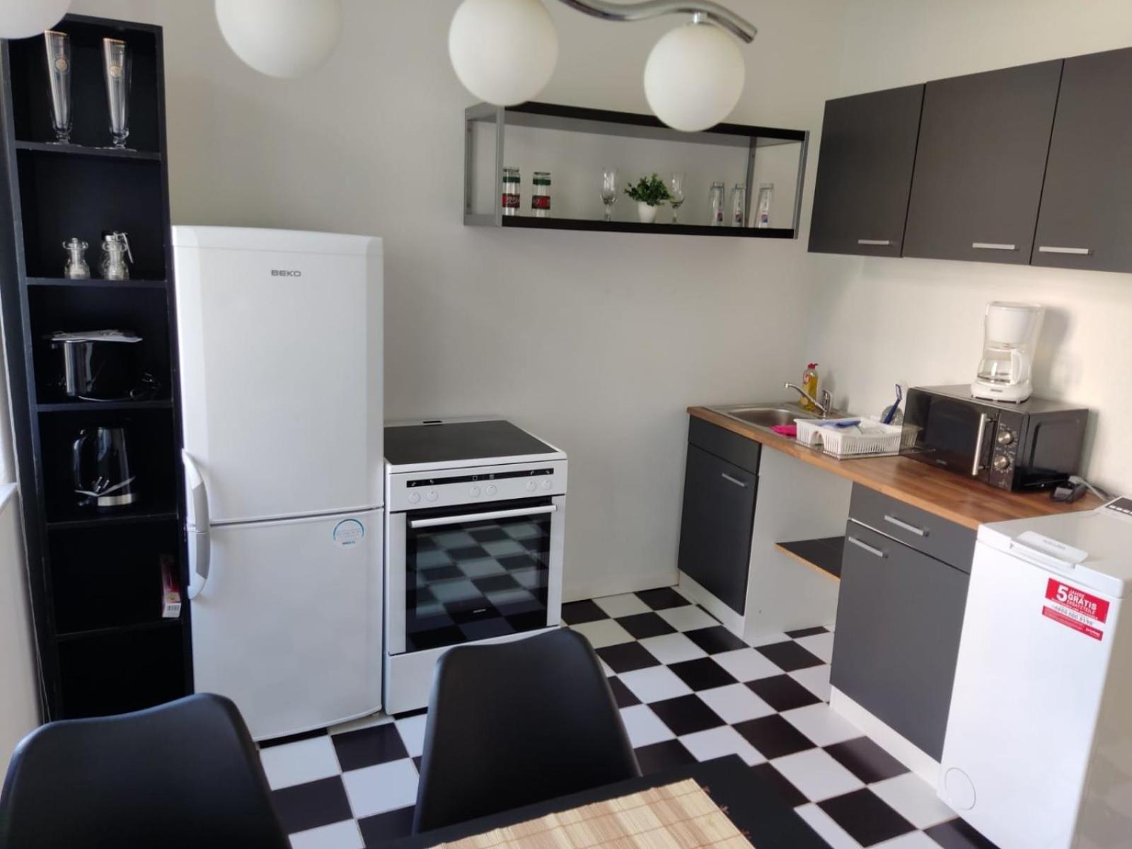 Flex Aparts - Grosse, Moeblierte Wohnung In Zwickau Mit 2 Zimmern ภายนอก รูปภาพ